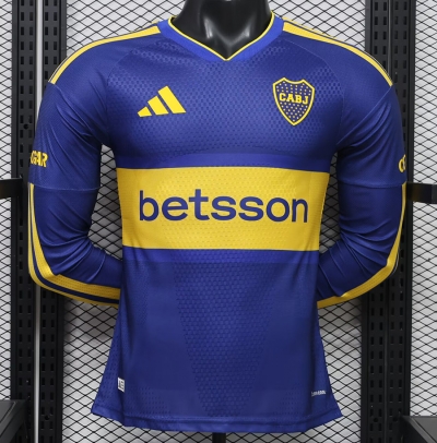 2627 Boca home long sleeve player version S-XXL